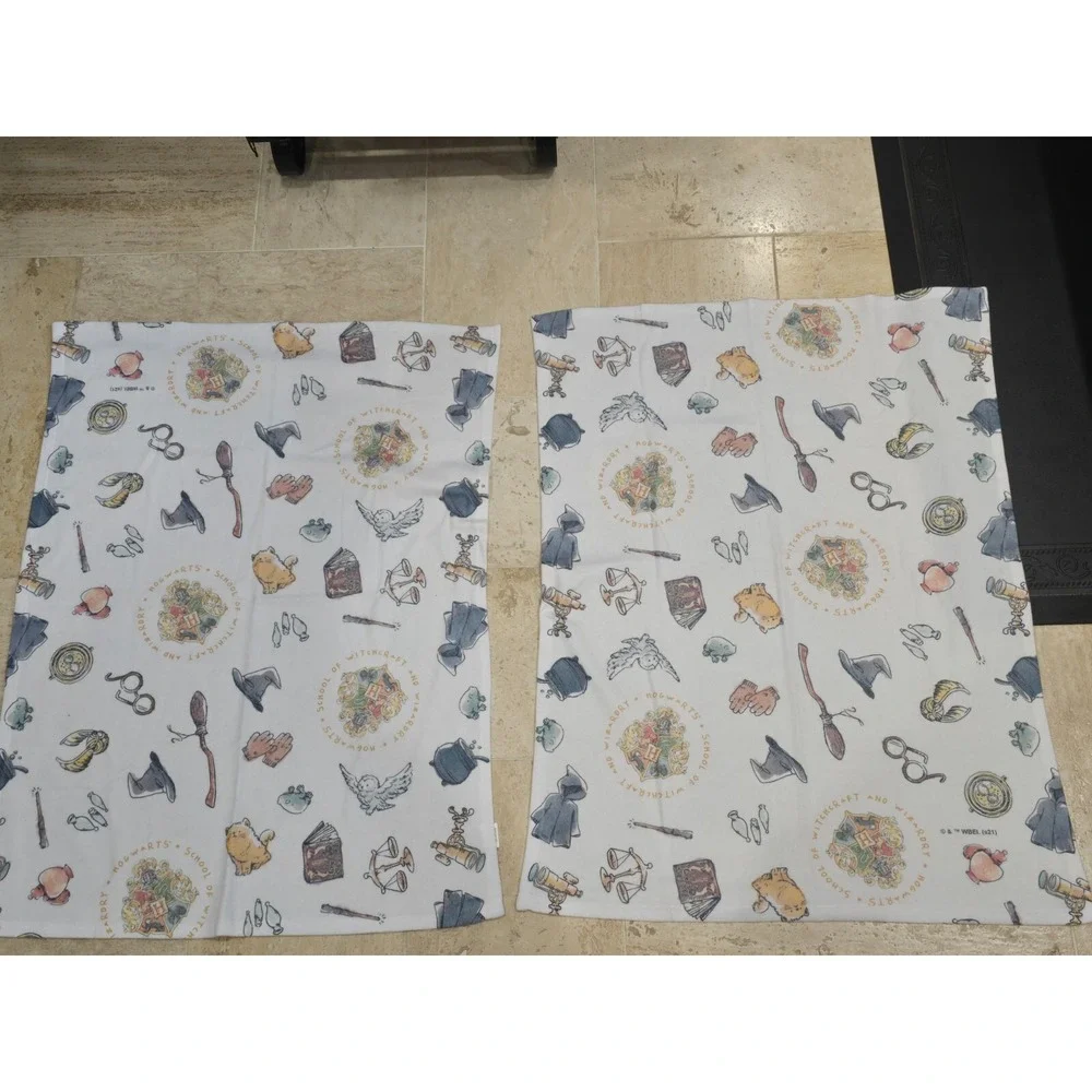 Lot of 2 NWOT Harry Potter Baby Blanket 30